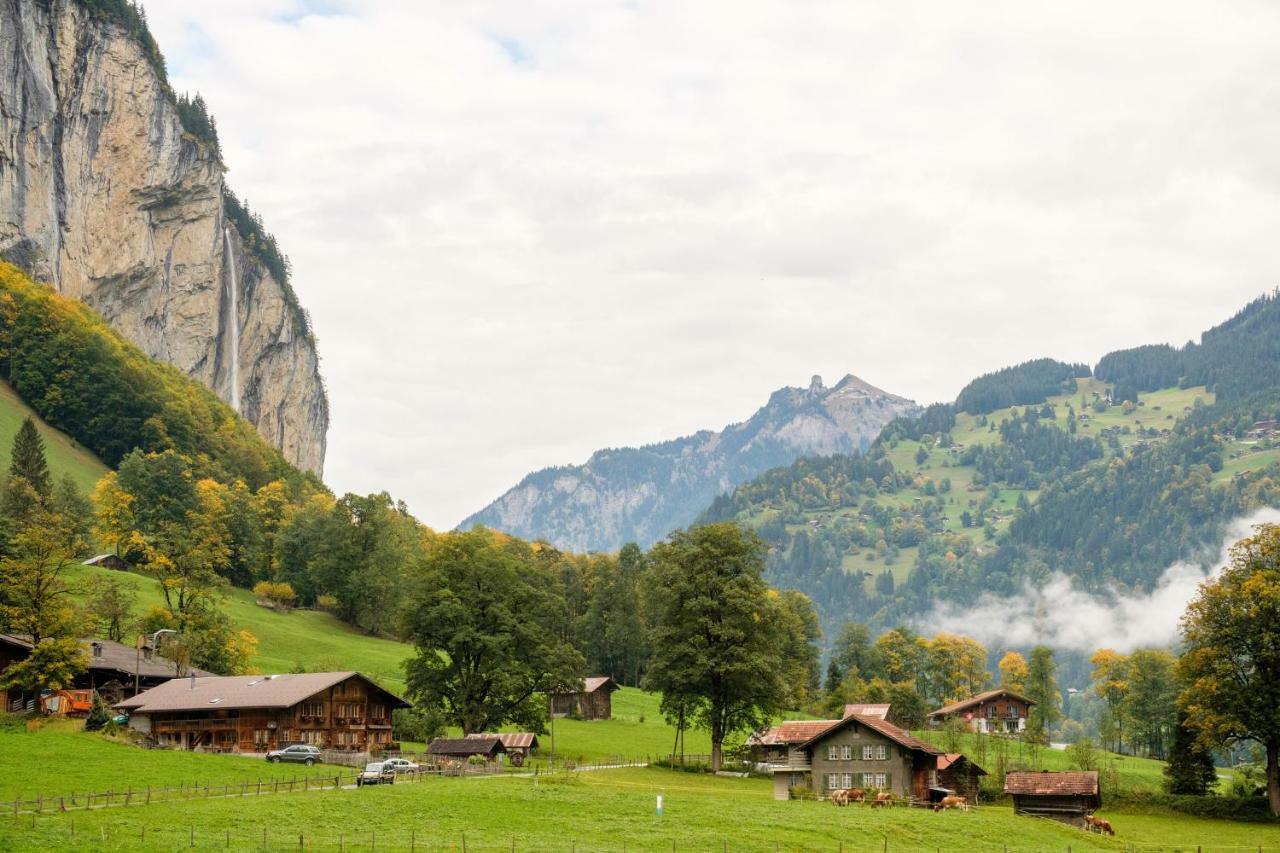 Апартаменты Hafod A Hendre Лаутербруннен Экстерьер фото